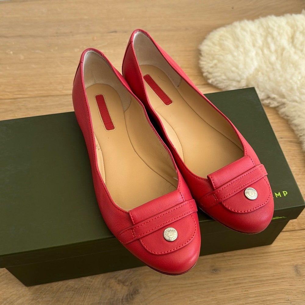 Longchamp made in Italy ballet flat in size 36